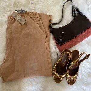 Linen Capris New with Tags